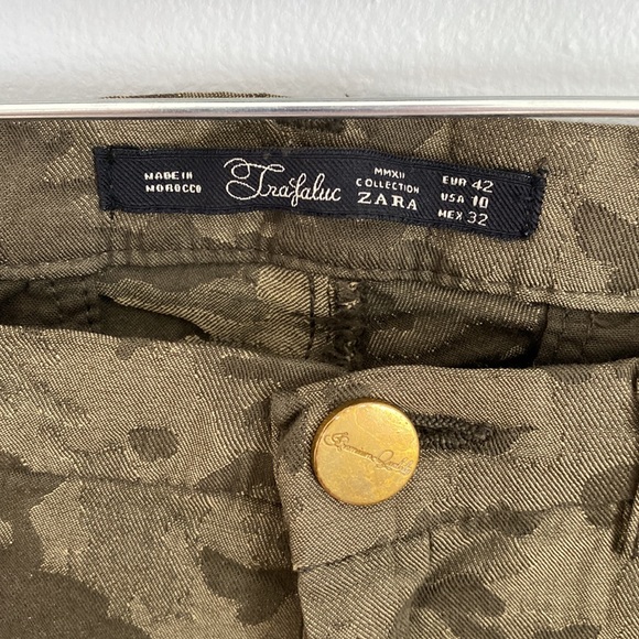 Zara Trafaluc Collection- Camo Pants US size 10 - Picture 3 of 5